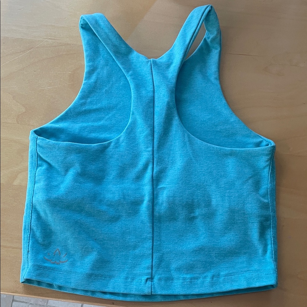Beyond Yoga Cropped Tank Top Shelf Bra XS - Picture 6 of 8